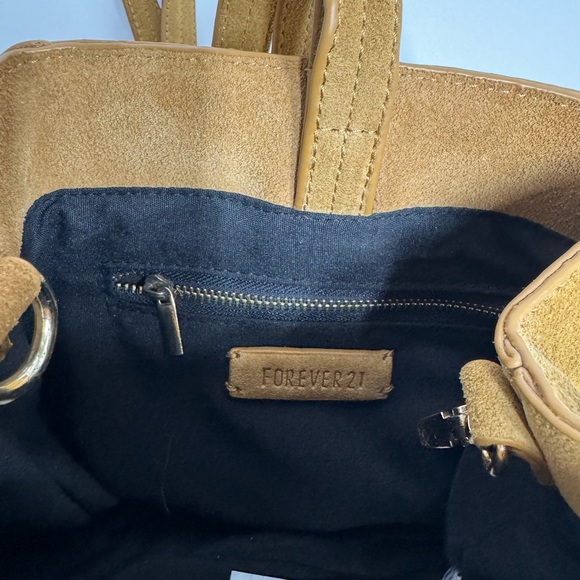 FOREVER 21 Suede Tan Color Bag - Picture 9 of 12